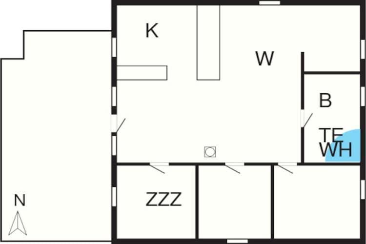 Three-Bedroom Holiday Home In Thisted 4 Nørre Vorupør Zewnętrze zdjęcie